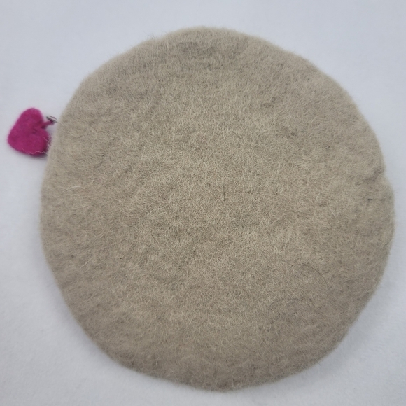 NWOT 100% wool donut coin purse / wallet - Picture 2 of 4